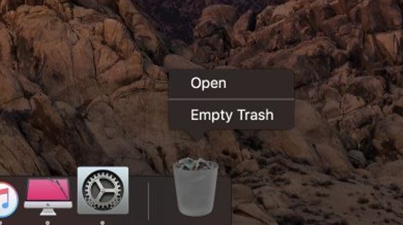 Empty MacBook Trash