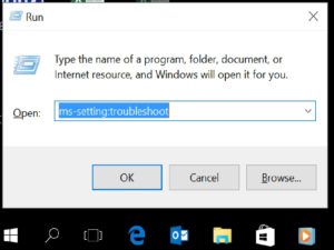 Windows 10 Troubleshoot Menu