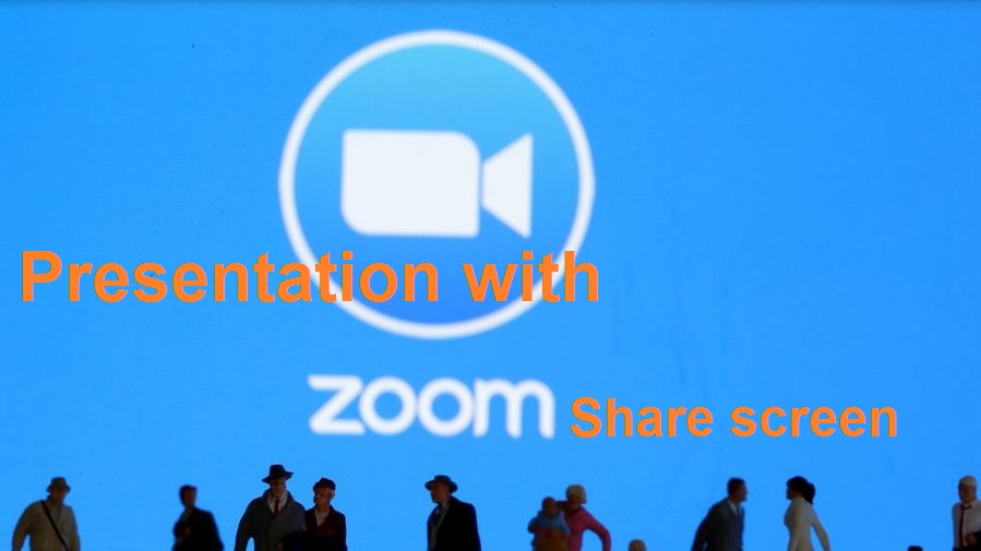 how to share presentation screen on zoom